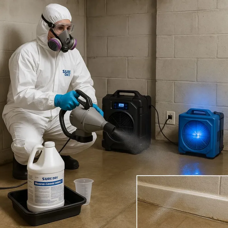 Sanitization and Odor Removal process in Concord, MI