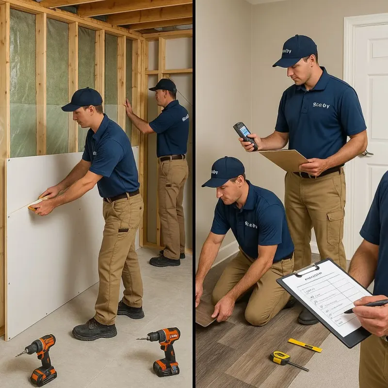 Repairs and Reconstruction process in Concord, MI